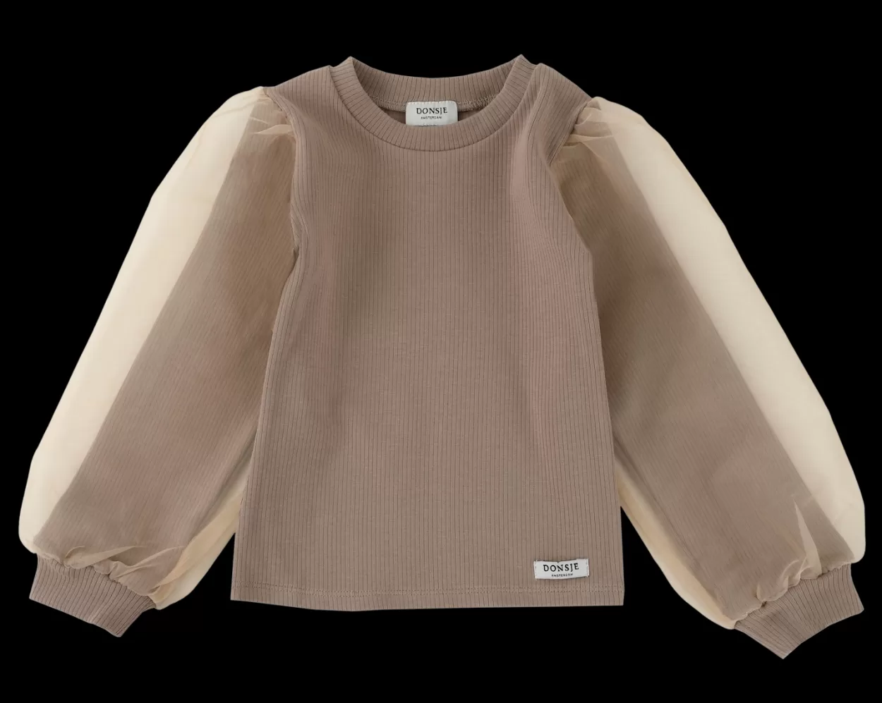 Donsje Amsterdam Sien Top | Dark Taupe Darktaupe Online