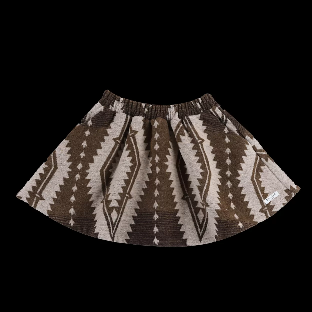 Donsje Amsterdam Siessie Skirt | Dusty Brown Melange Dustybrownmelange Store