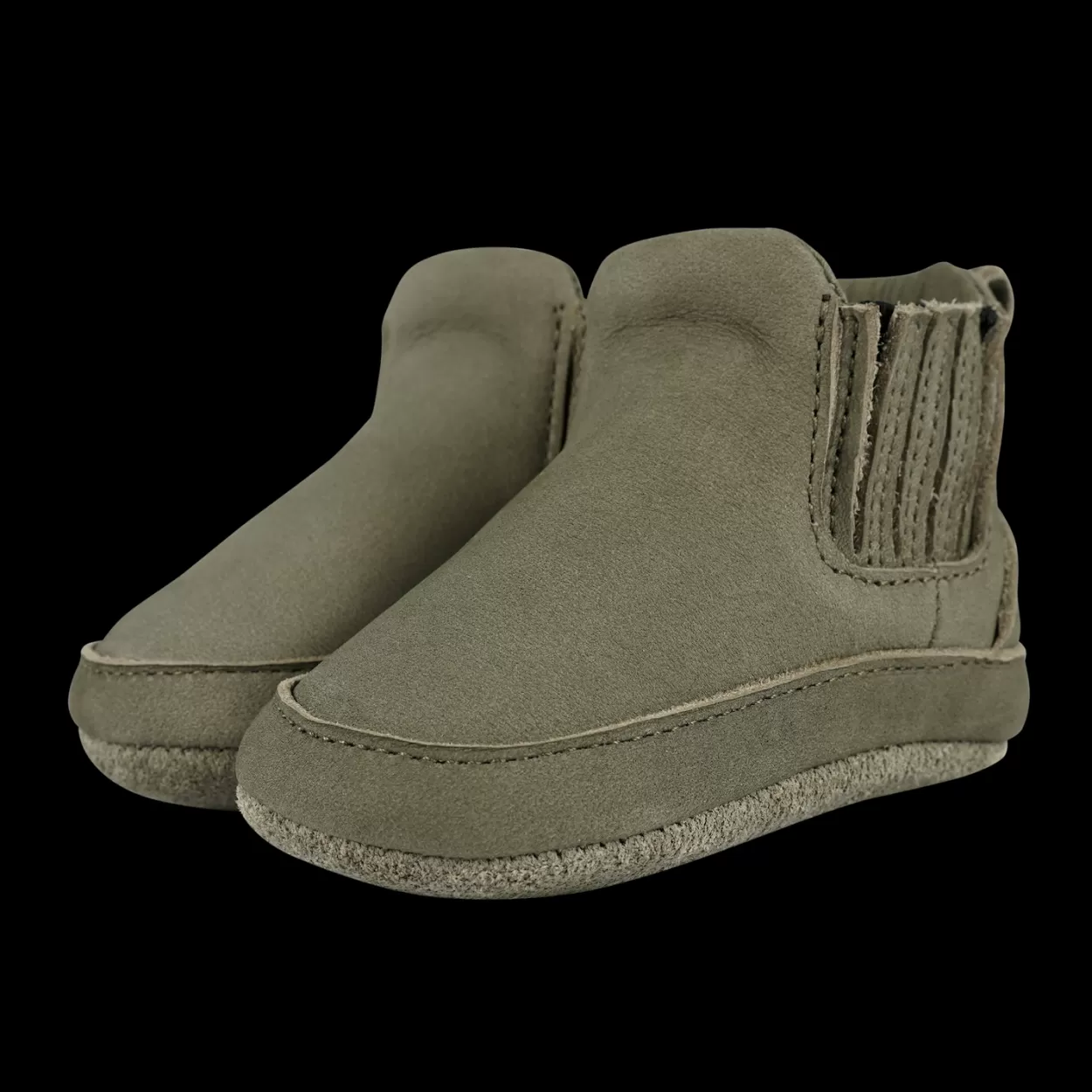 Donsje Amsterdam Skib Booties | Stone Nubuck Stonenubuck Outlet