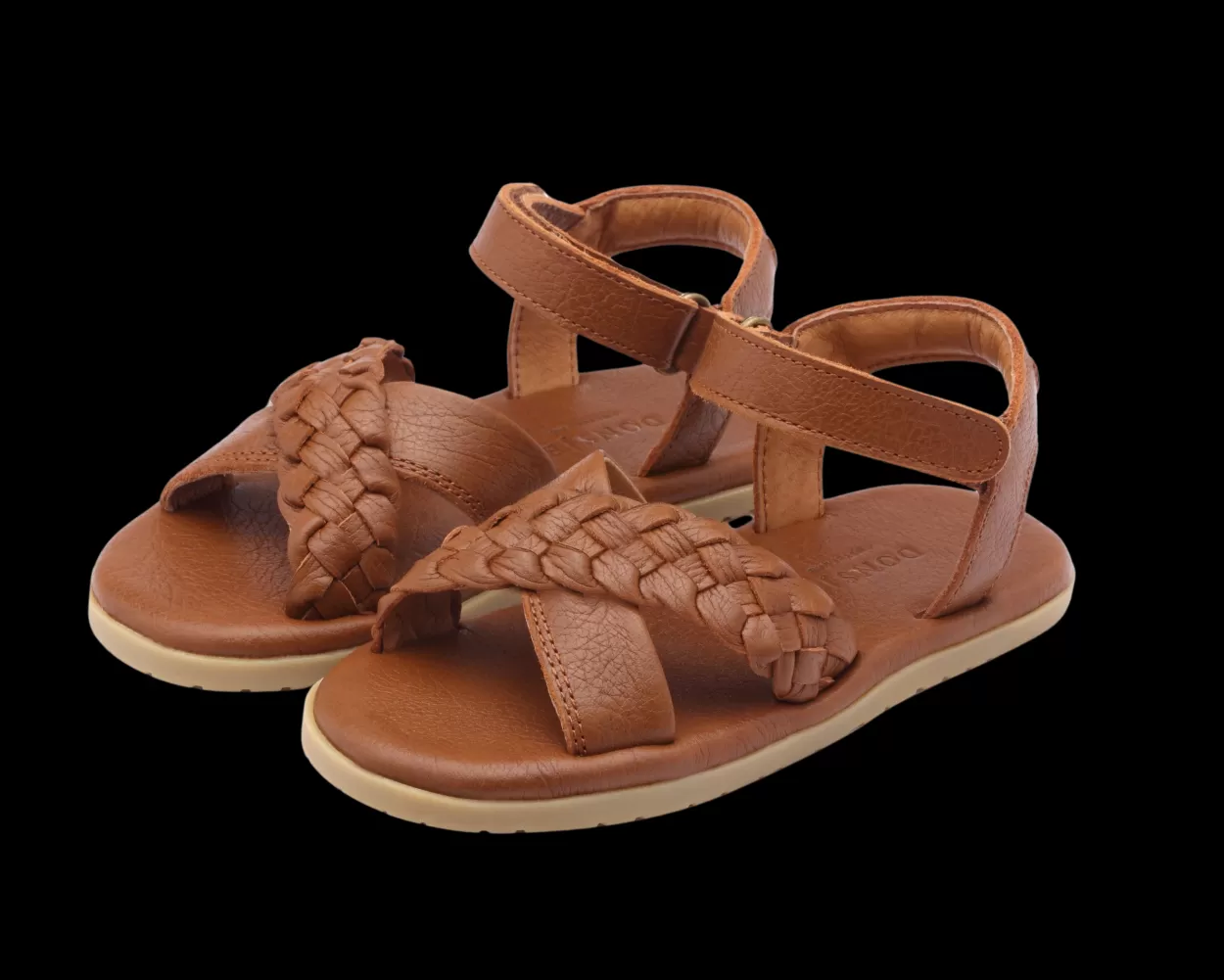 Donsje Amsterdam Sprai Sandals | Cognac Leather Cognacleather Shop