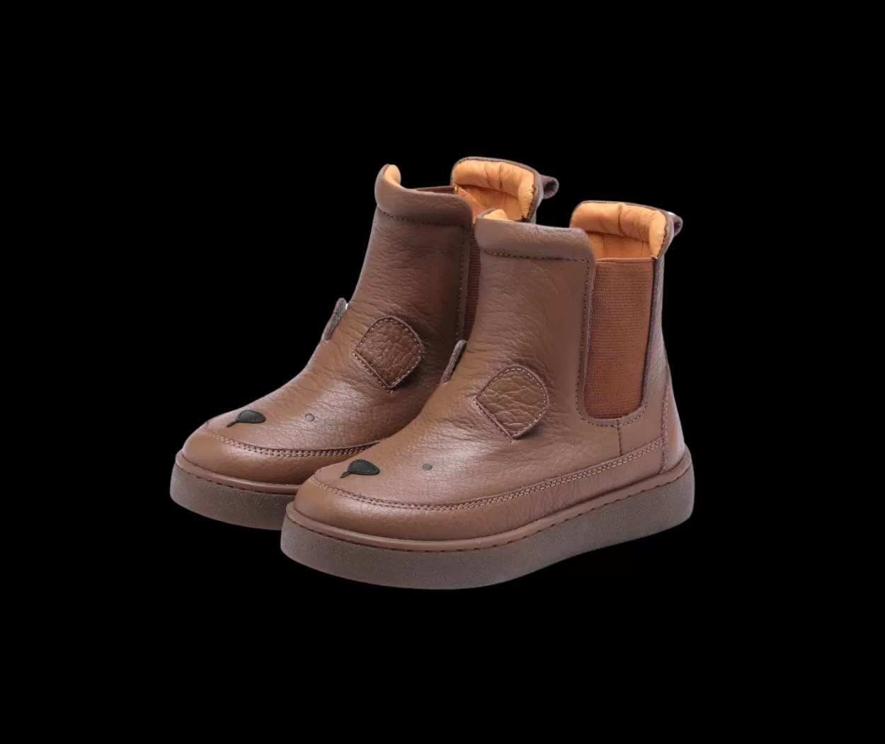 Donsje Amsterdam Thuru Classic Boots | Bear | Cognac Leather Cognacleather Outlet