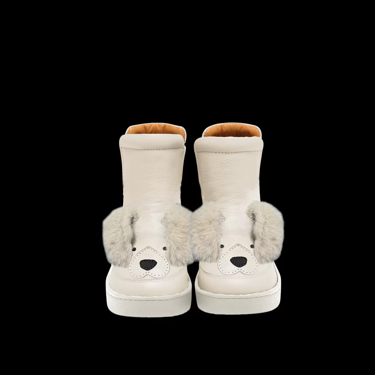 Donsje Amsterdam Thuru Exclusive Boots | Golden Retriever | Ivory Leather Ivoryleather Fashion