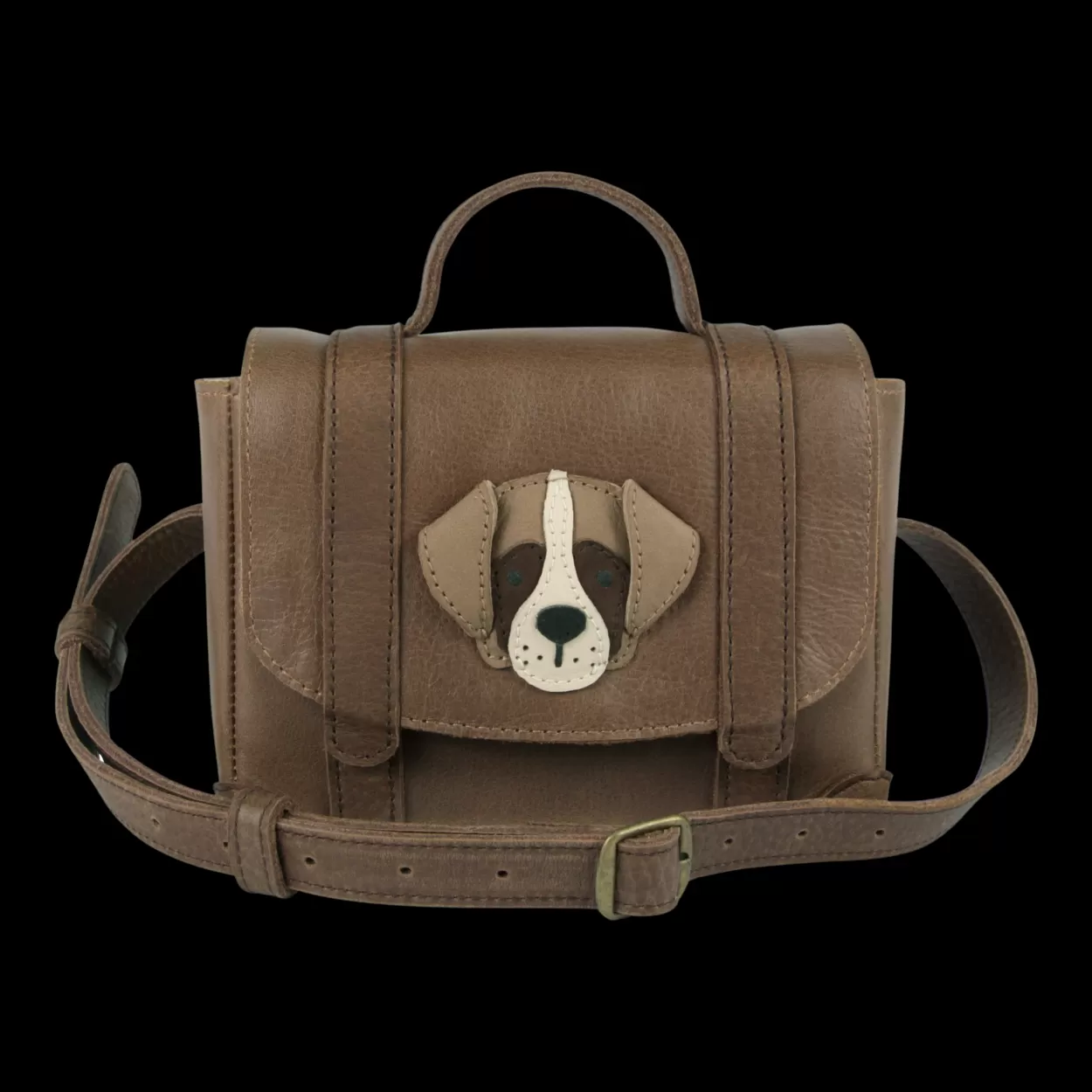 Donsje Amsterdam Trychel Bum Bag | Saint Bernard | Cognac Classic Leather Cognacclassicleather Discount