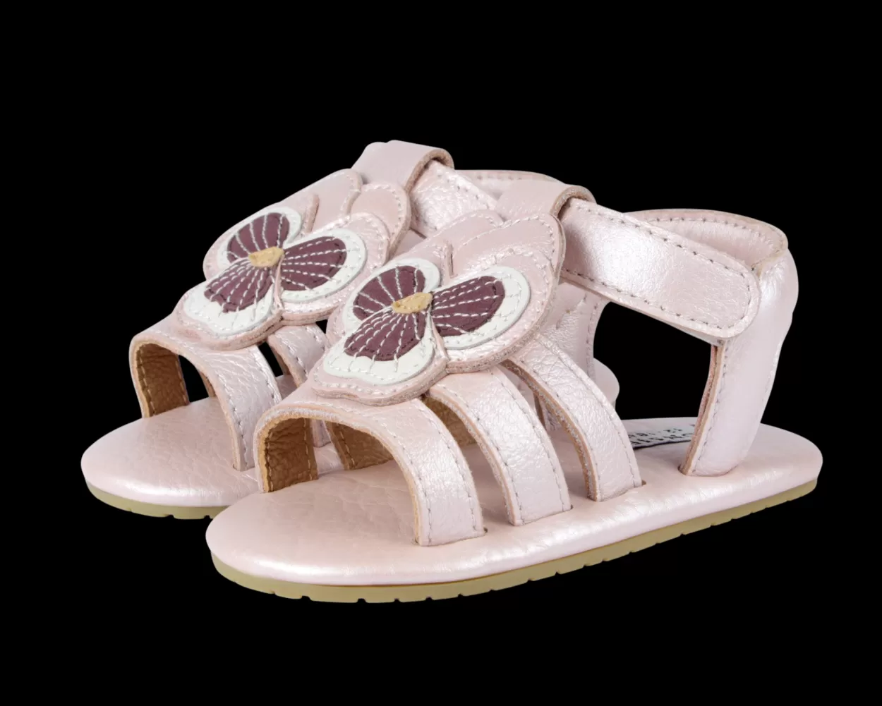 Donsje Amsterdam Tuti Fields Sandals | Violette | Rose Metallic Leather Rosemetallicleather Online