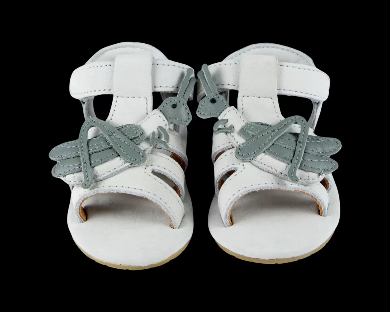 Donsje Amsterdam Tuti Sky Sandals | Grasshopper | Light Grey Nubuck Lightgreynubuck Best Sale