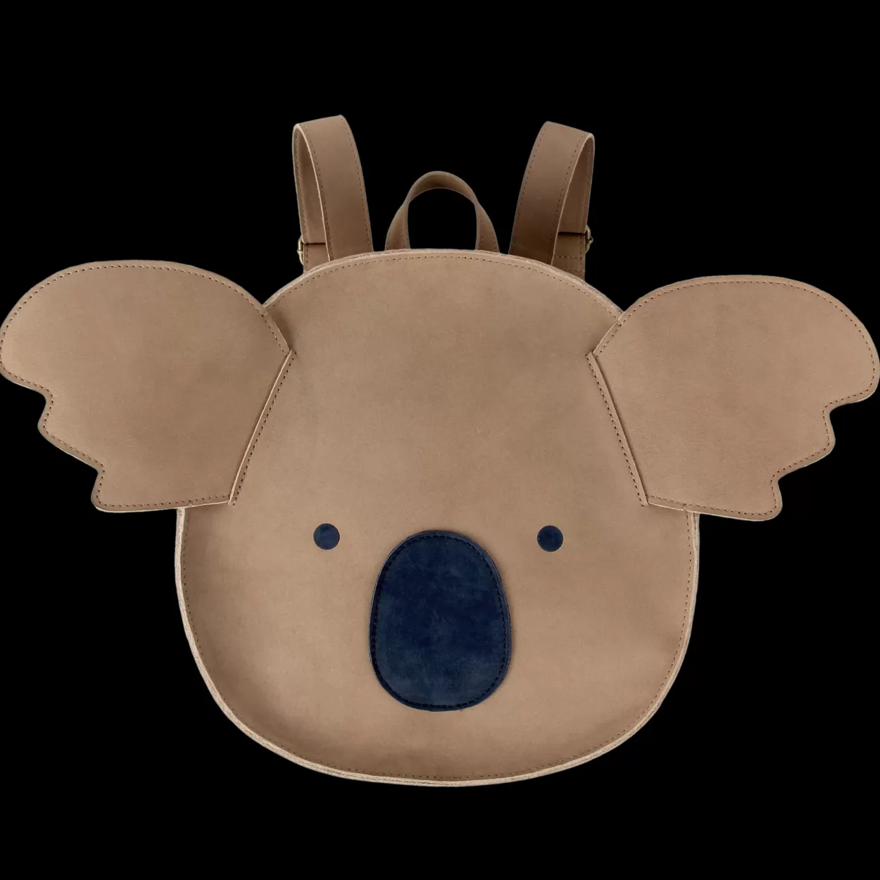 Donsje Amsterdam Umi Schoolbag | Koala | Truffle Nubuck Trufflenubuck Fashion