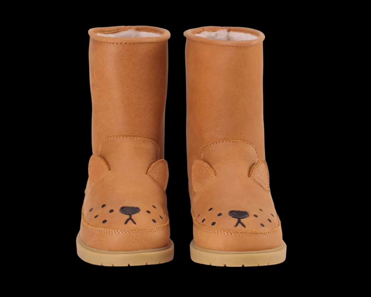 Donsje Amsterdam Wadudu Classic Boots | Lion | Caramel Leather Caramelleather Flash Sale