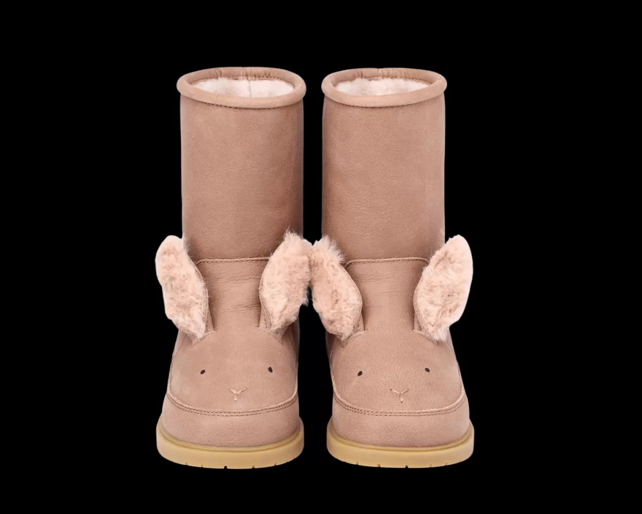 Donsje Amsterdam Wadudu Exclusive Boots | Fluffy Bunny | Hazelnut Leather Hazelnutleather New