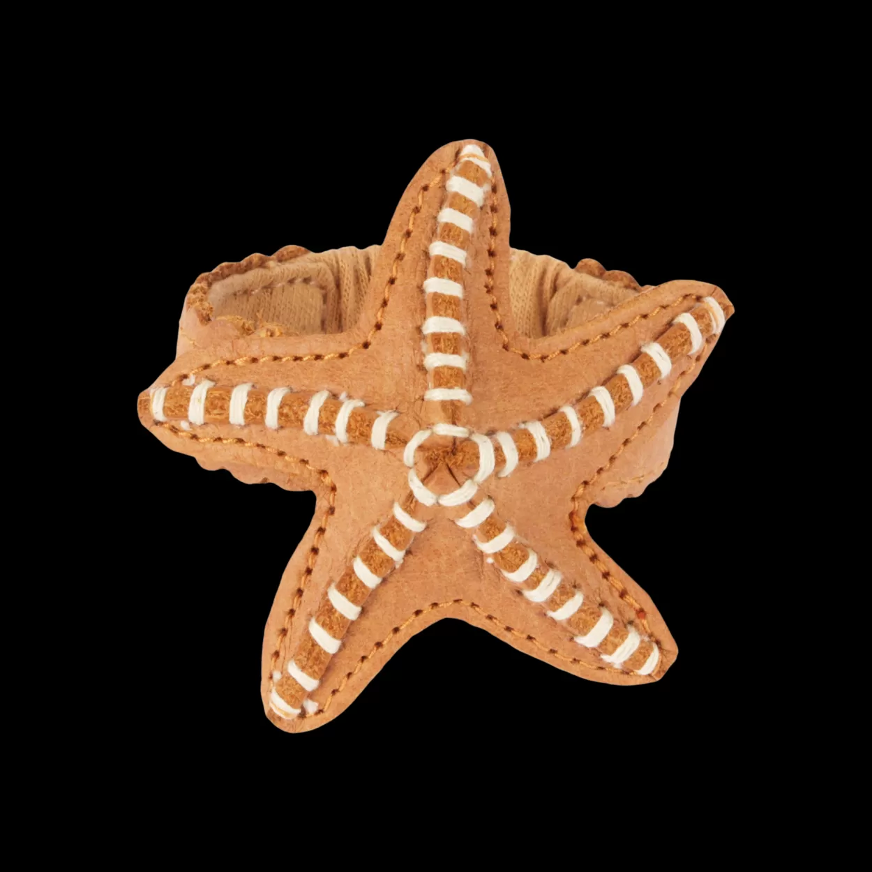 Donsje Amsterdam Zaza Bracelet | Starfish | Toast Grain Leather Toastgrainleather Sale